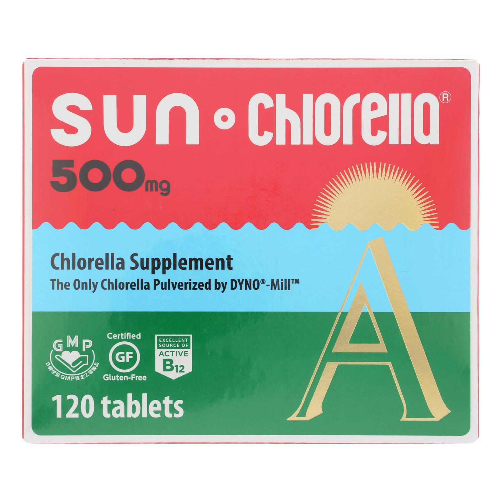 Sun Chlorella A Tablets 500 Mg 120 Tablets eBay