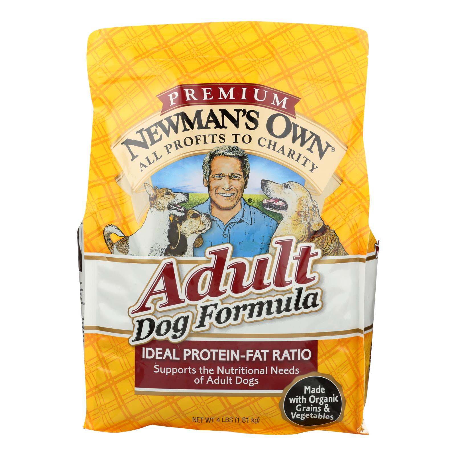 newman's own adult dry dog food
