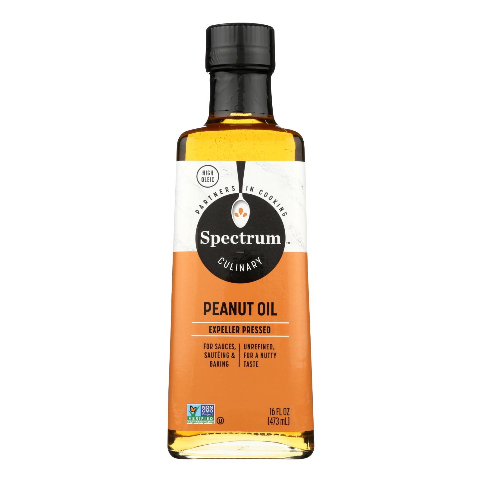 Spectrum Naturals Unrefined Peanut Oil 16 Fl Oz. eBay