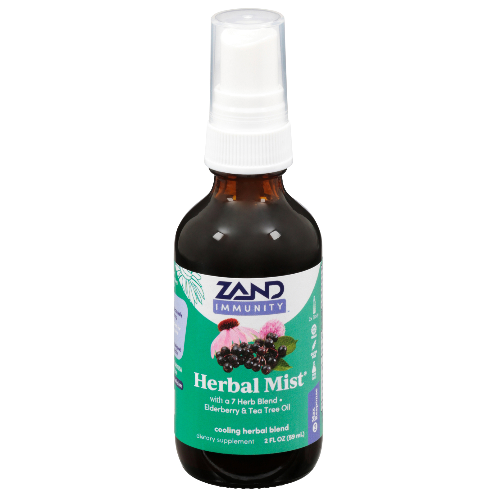 Zand Throat Spray Herbal Mist 2 Fl Oz eBay