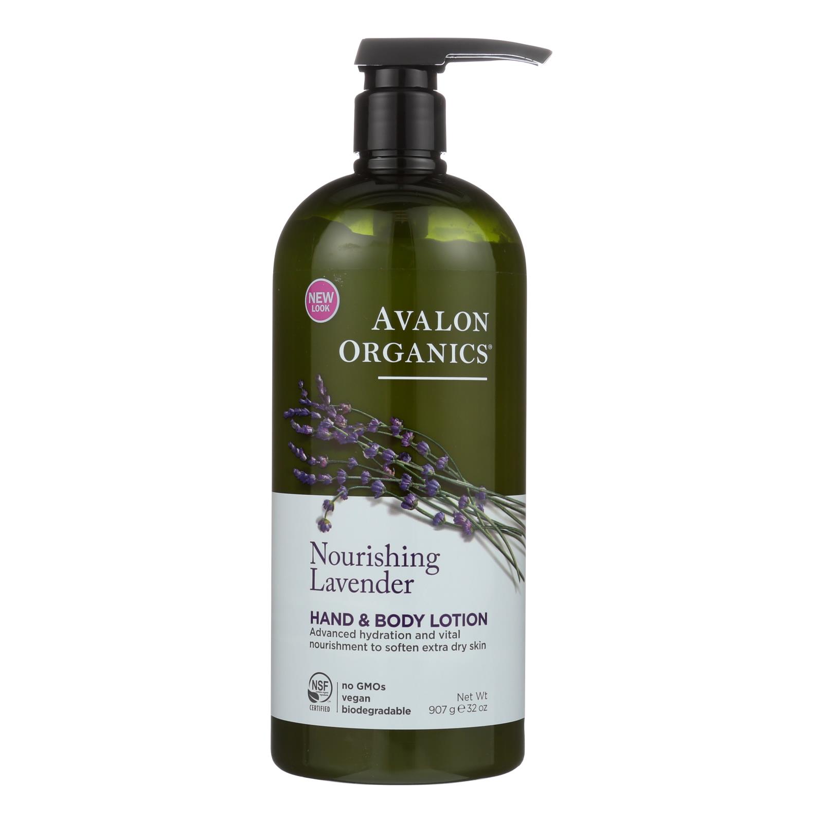 Avalon Organics Hand And Body Lotion Lavender 32 Fl Oz eBay