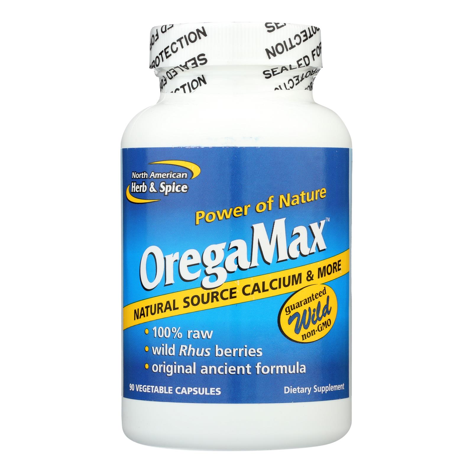 North American Herb And Spice Oregamax 90 Vegetable Capsules