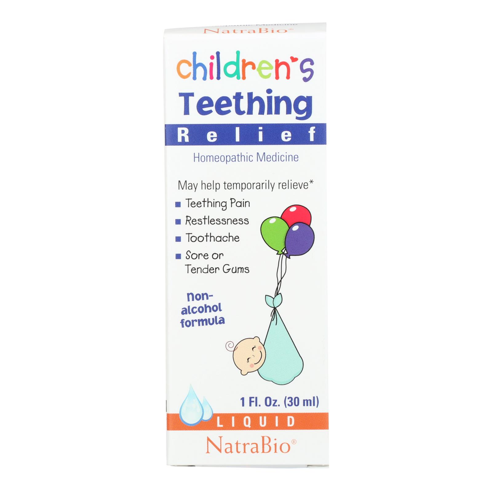 Natrabio Children's Teething Relief Drops 1 Fl Oz eBay