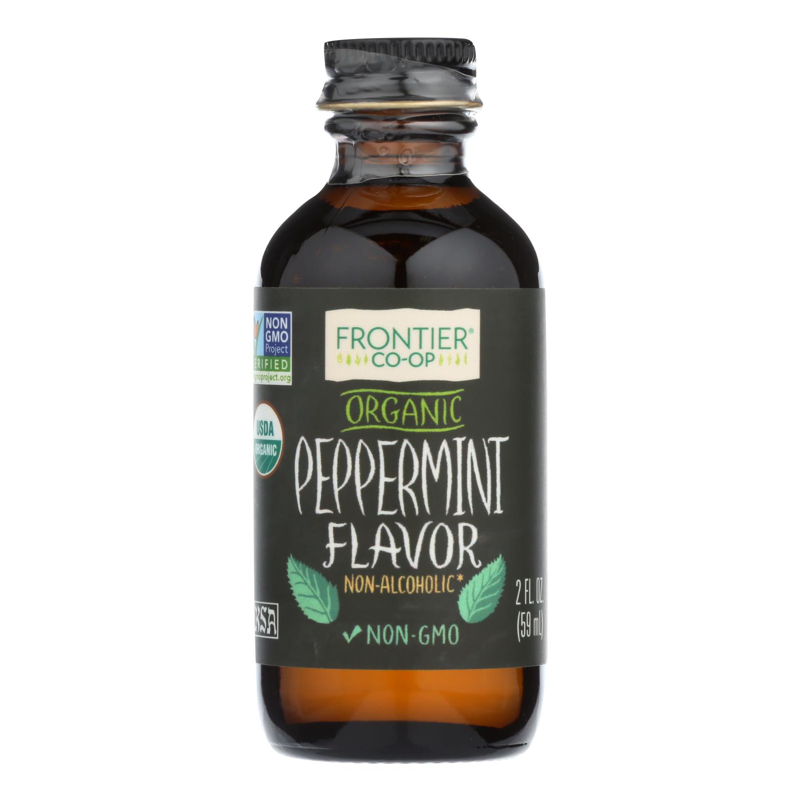 Frontier Herb Peppermint Flavor Organic 2 Oz eBay