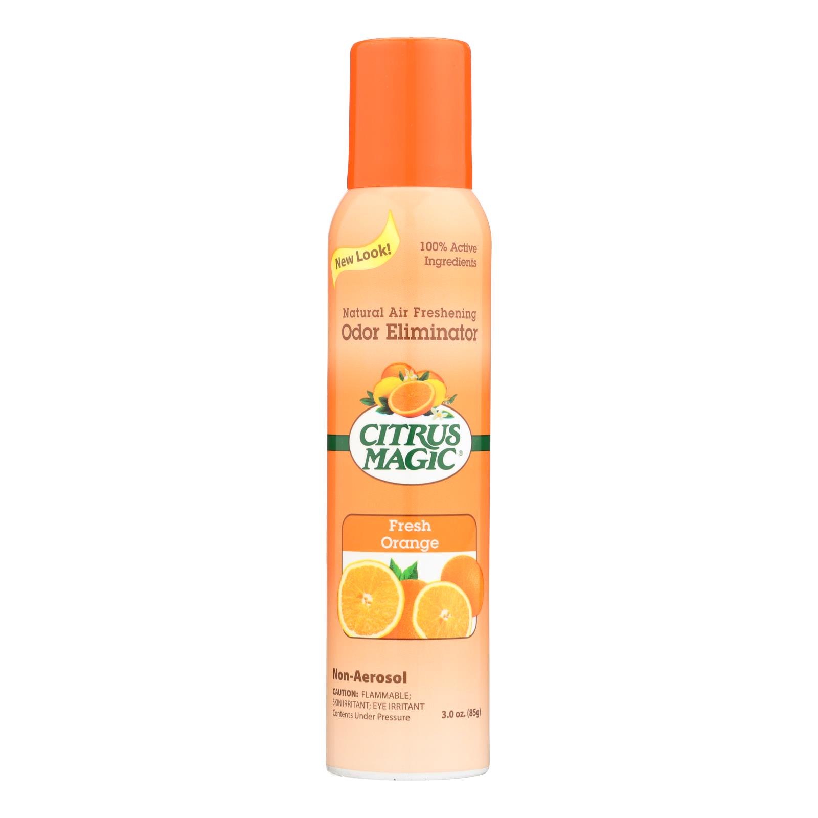 Citrus Magic Natural Odor Eliminating Air Freshener Fresh Orange CS/6 3