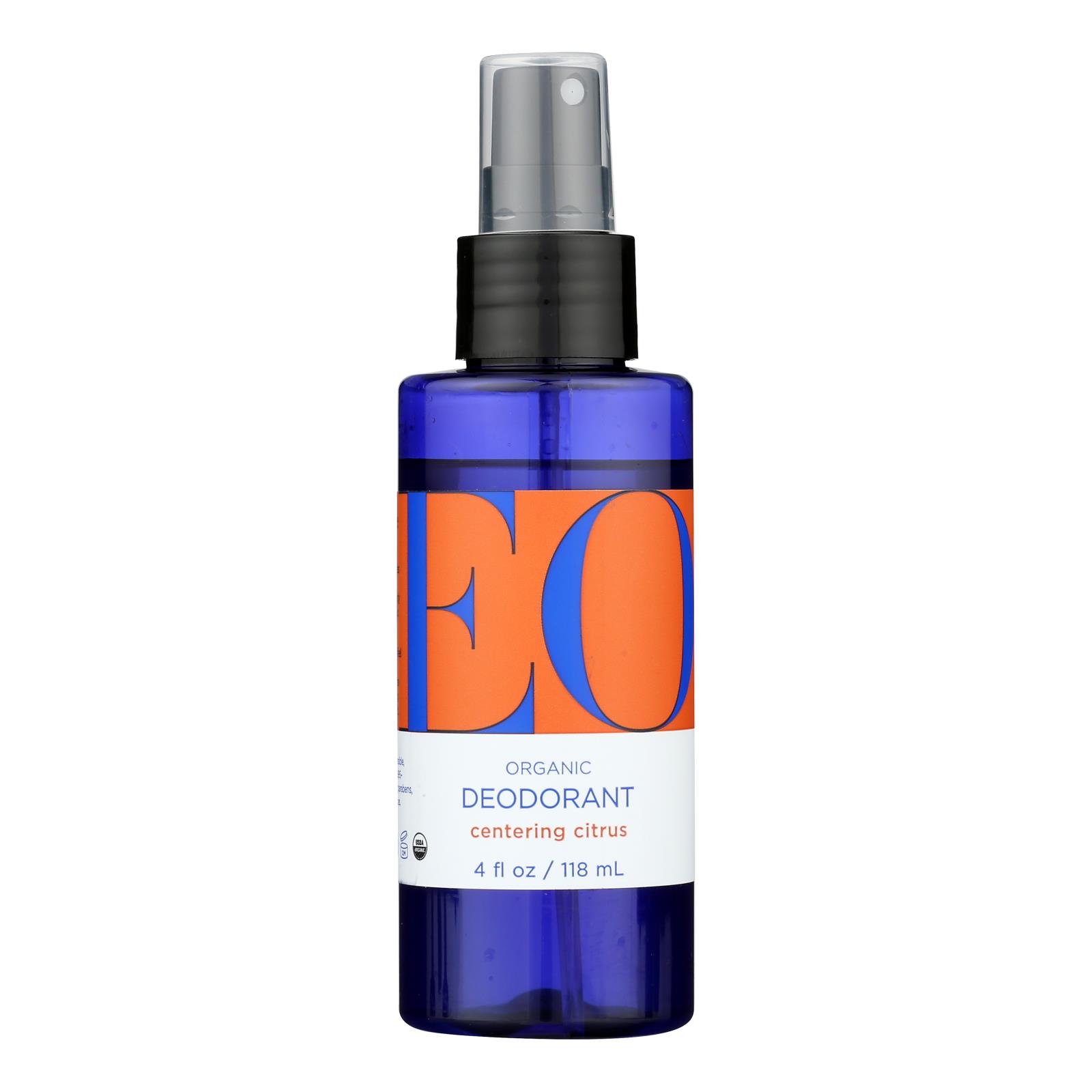 Eo Products Organic Deodorant Spray Citrus 4 Fl Oz eBay
