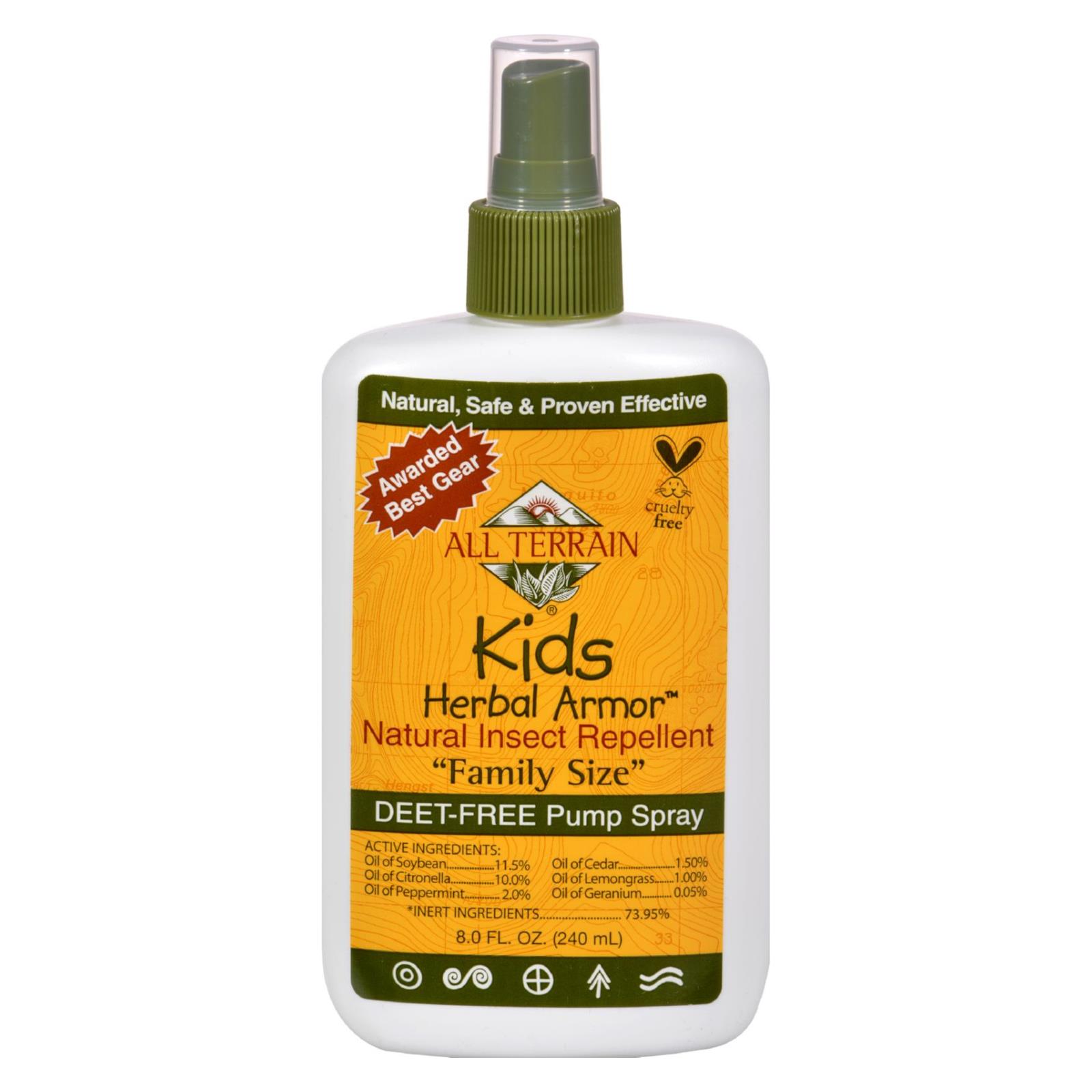 All Terrain Kids Herbal Armor DEETFree Natural Insect Repellent for