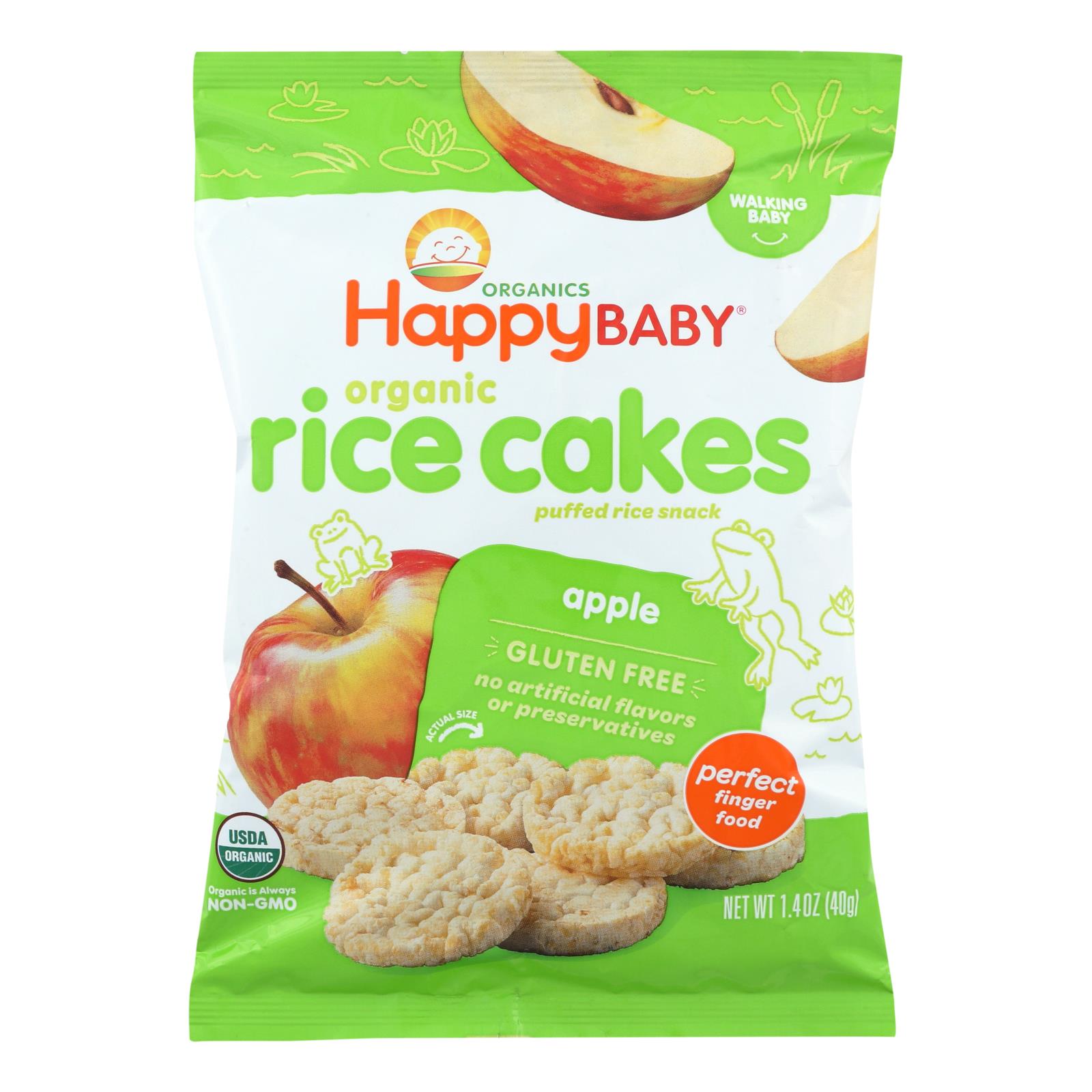 Happy Baby Happy Munchies Rice Cakes Apple 1.41 Oz Case Of 10 eBay