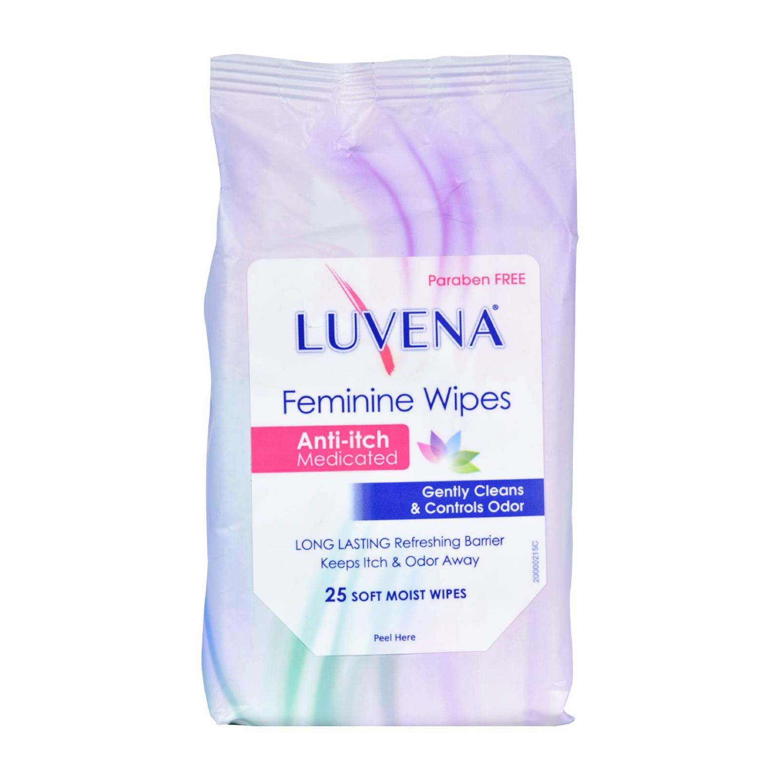 Luvena Antiitch Wipes Medicated 25 Pack eBay