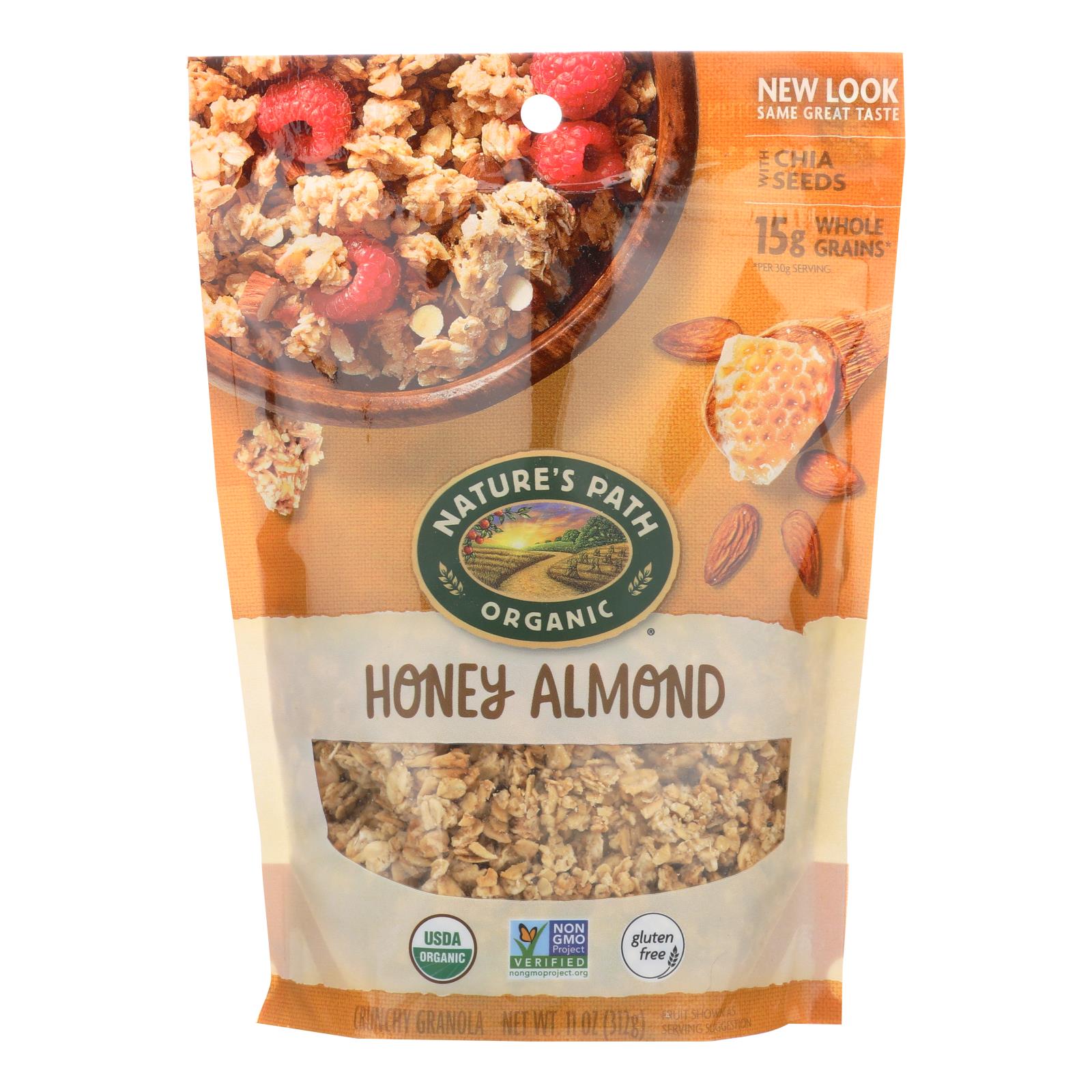 Nature's Path Organic Honey Almond Granola Case Of 8 11 Oz. eBay
