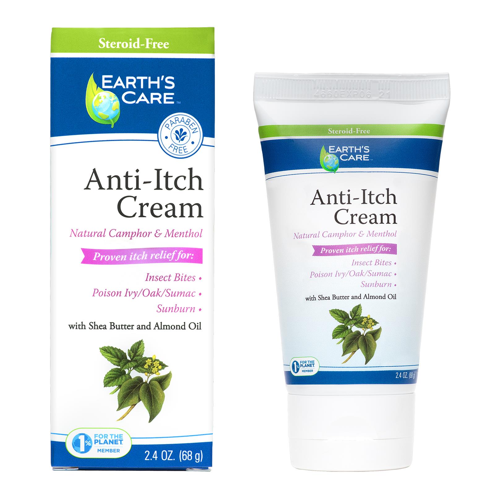 Earth's Care Antiitch Cream 2.4 Oz eBay