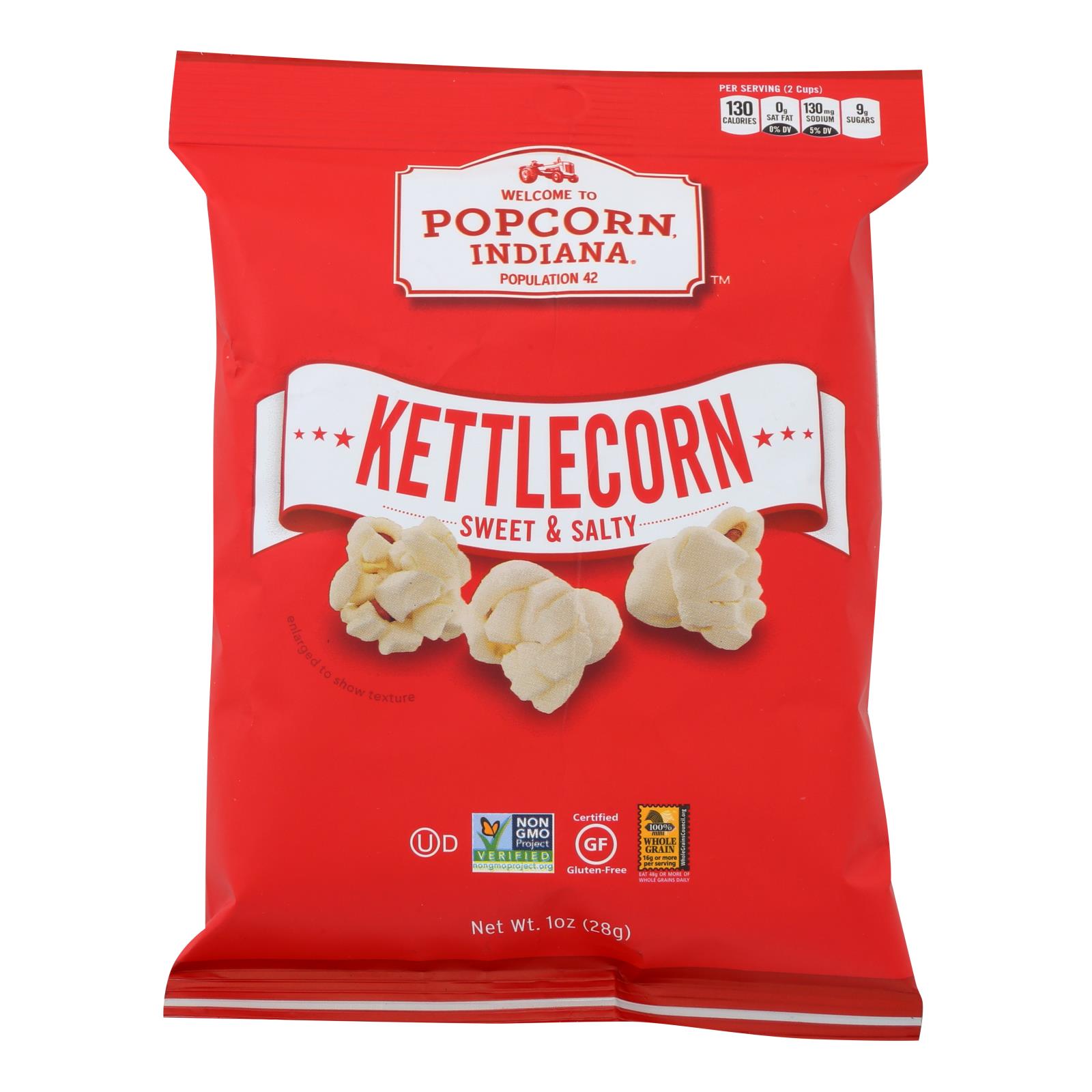Popcorn Indiana Popcorn Original Kettlecorn Case Of 48 1 Oz. eBay