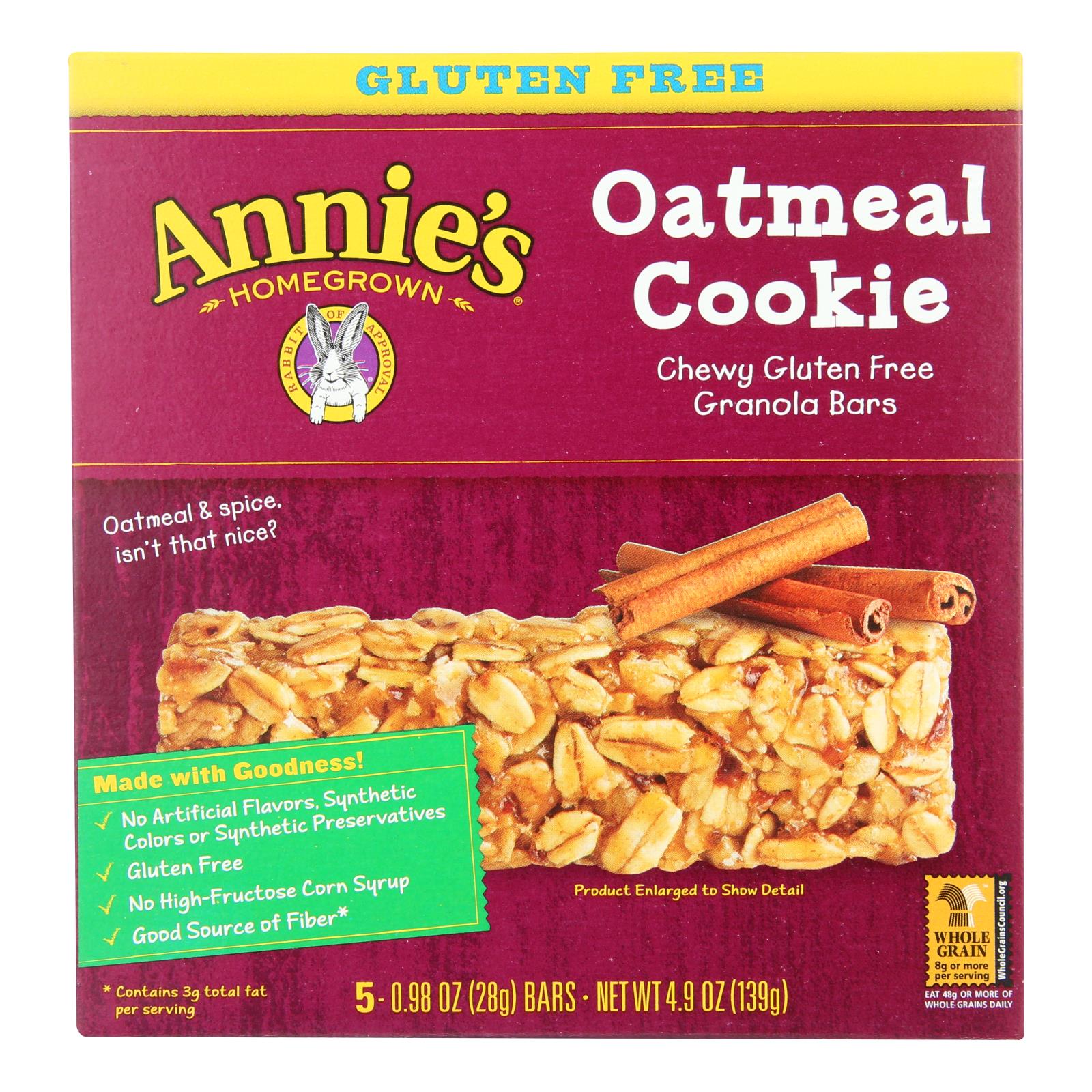 annie's granola bars