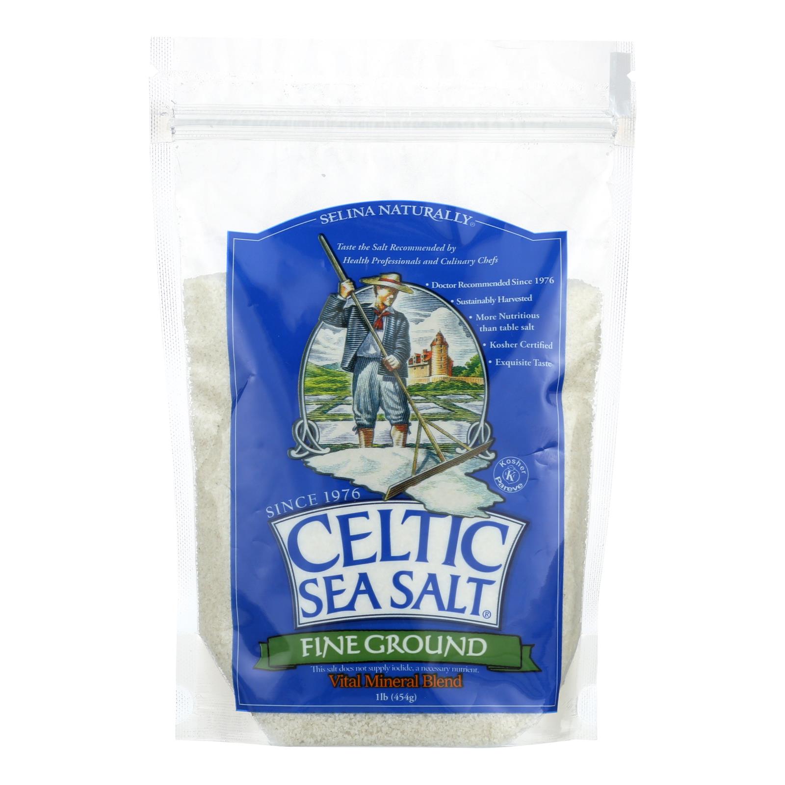 Celtic Sea Salt Fine Ground Case Of 6 Lbs eBay