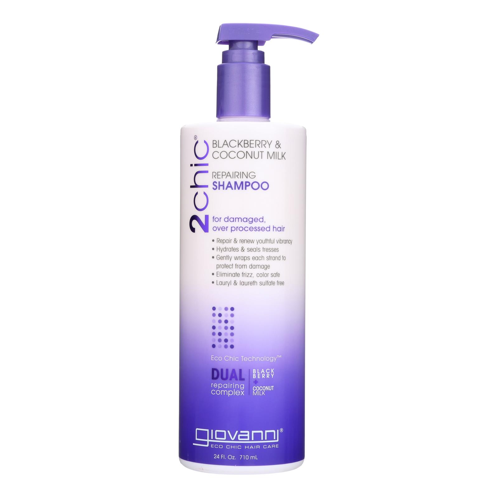 Giovanni 2chic Repairing Shampoo Blackberry And Coconut Milk