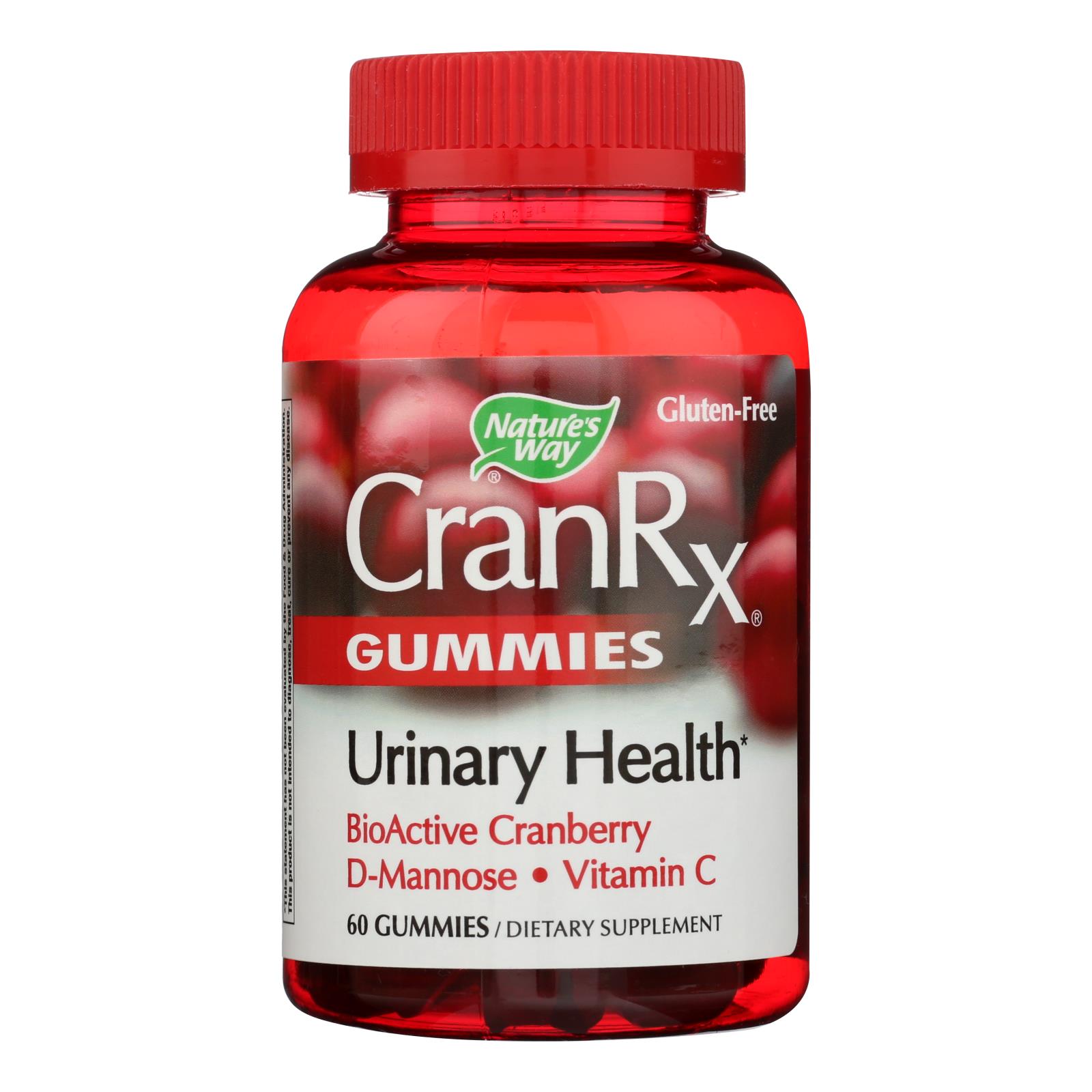 Nature's Way Cranberry Rx Urinary Health 60 Gummies eBay