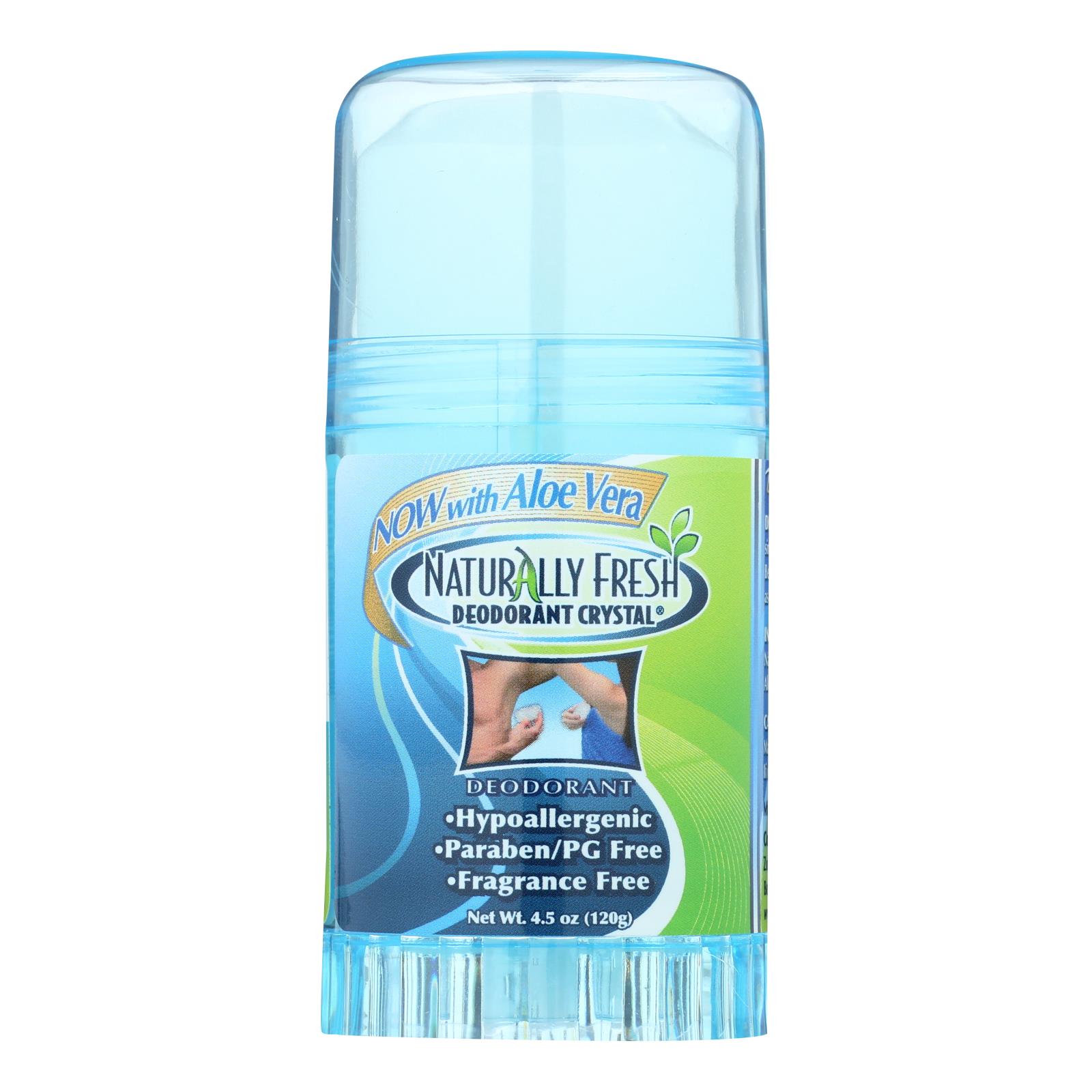 Naturally Fresh Deodorant Crystal Stick Clear Blue 4.25 Oz eBay