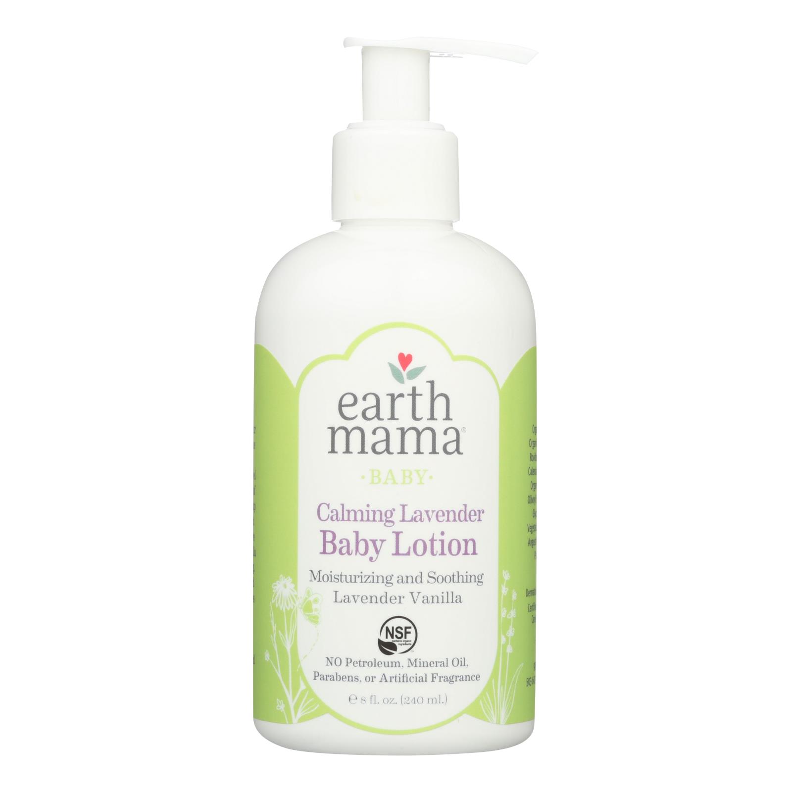 Earth Mama Angel Baby Lotion Calming Lavender 8 Oz 859220010005 eBay