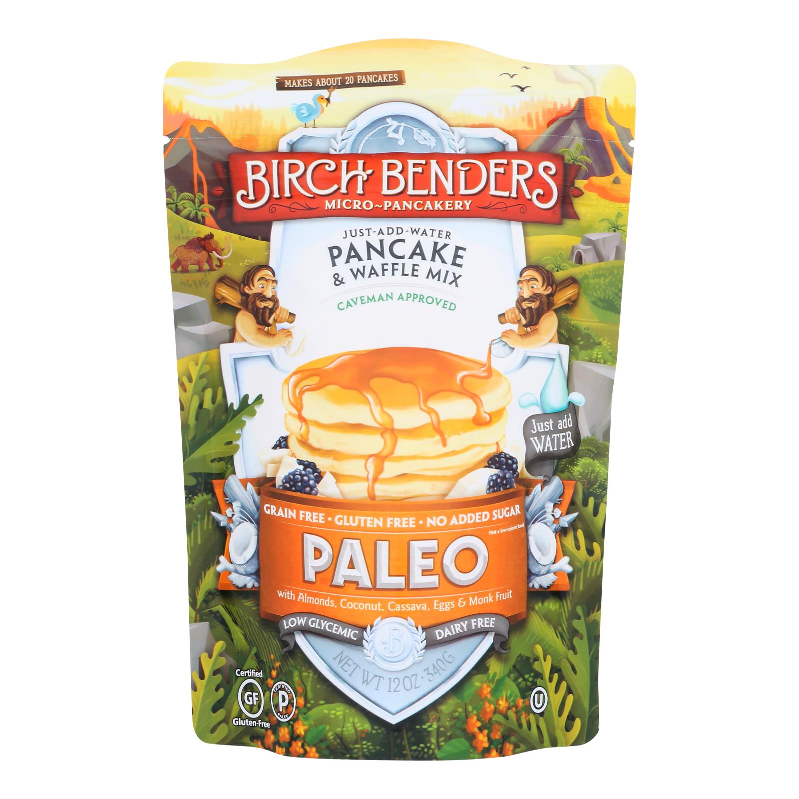 Birch Benders Pancake And Waffle Mix Paleo Case Of 6 12 Oz