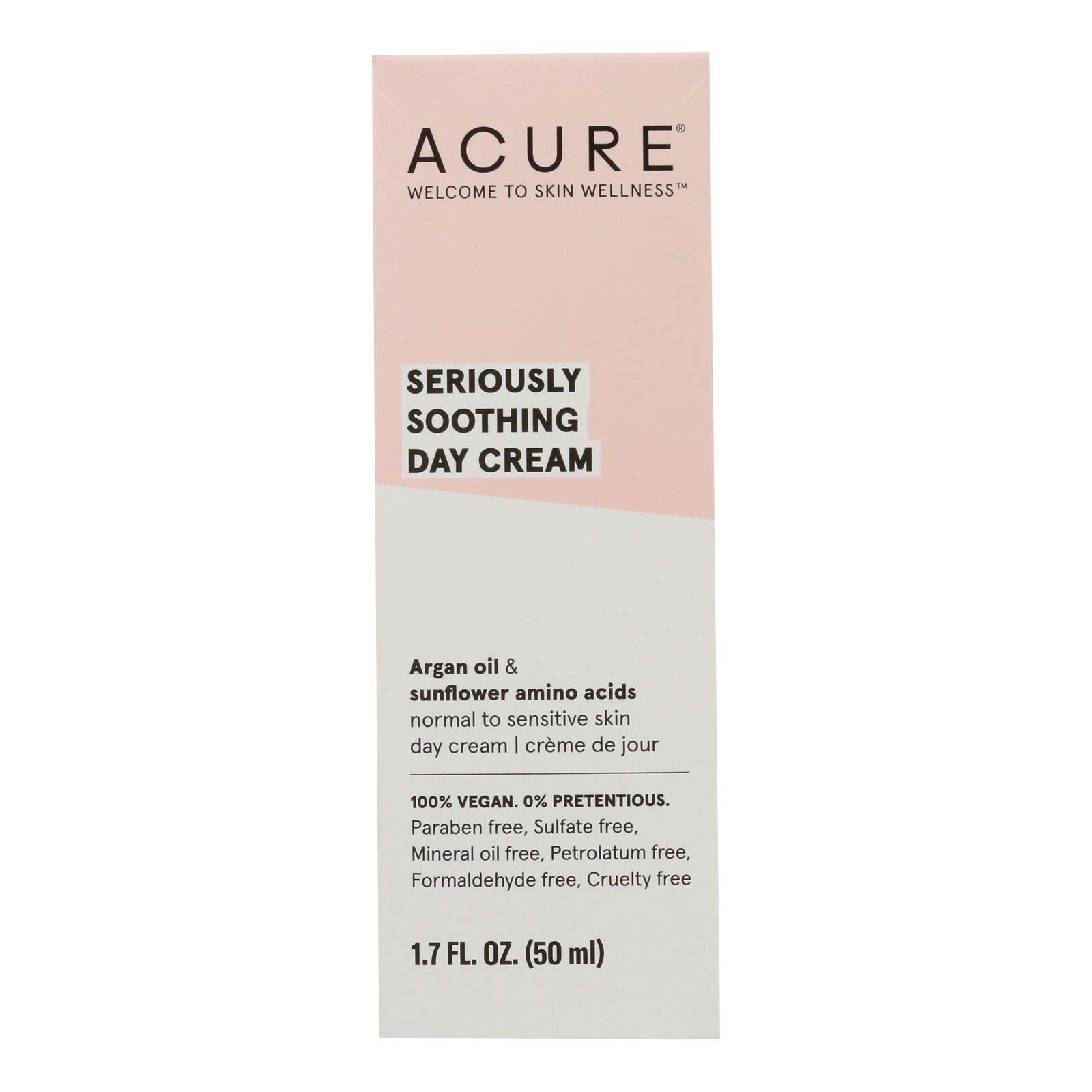 acure sensitive facial cream