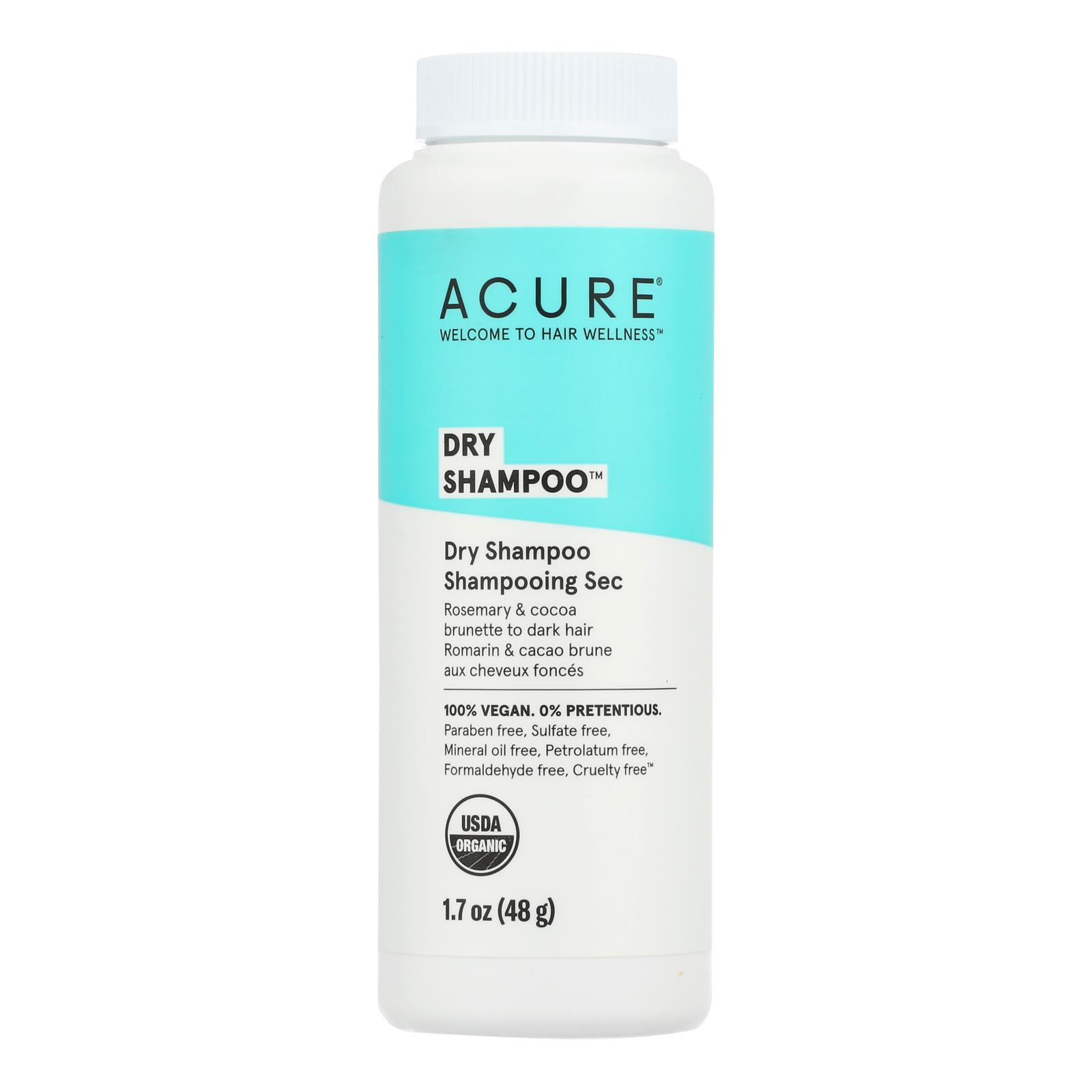 Acure Shampoo Organic Dry Brnt Dark 1.7 Oz eBay
