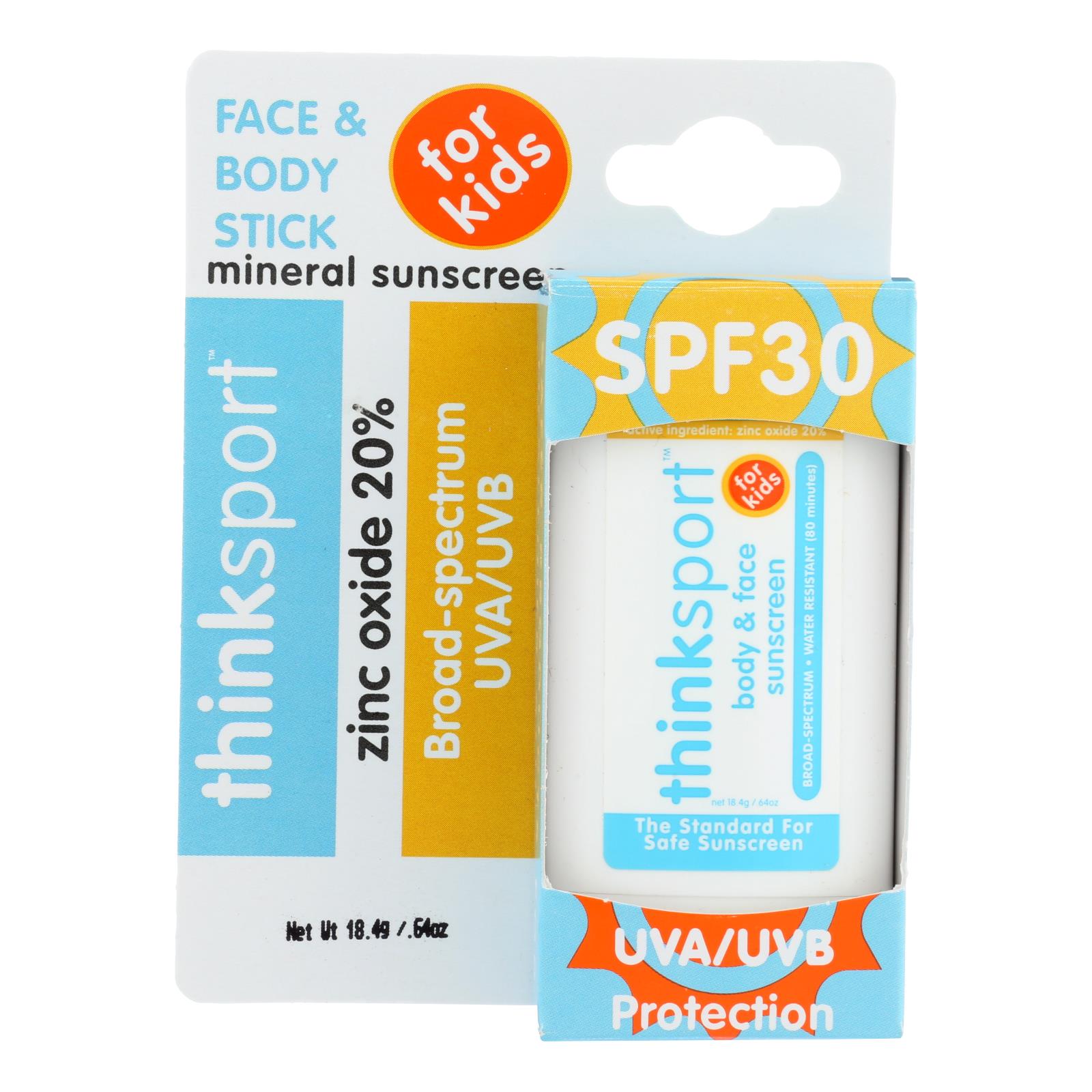 thinksport everyday face sunscreen spf 30