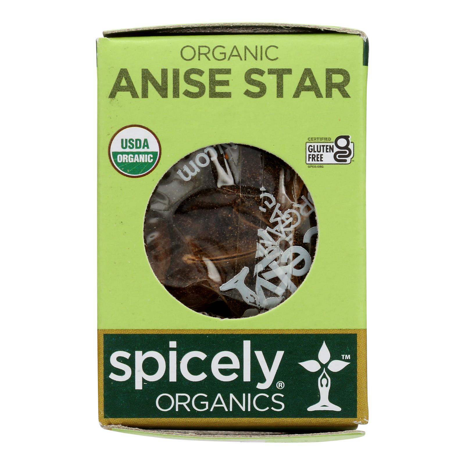 Spicely Organics Organic Star Anise Whole Case Of 6 0.1 Oz. eBay