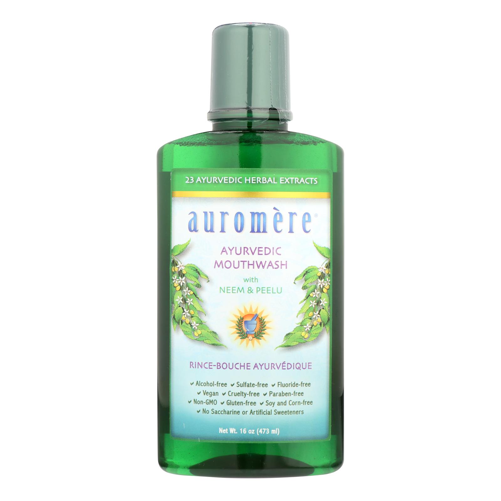 Auromere Mouthwash Ayurvedic Mouthwash Case Of 1 16 Oz. eBay