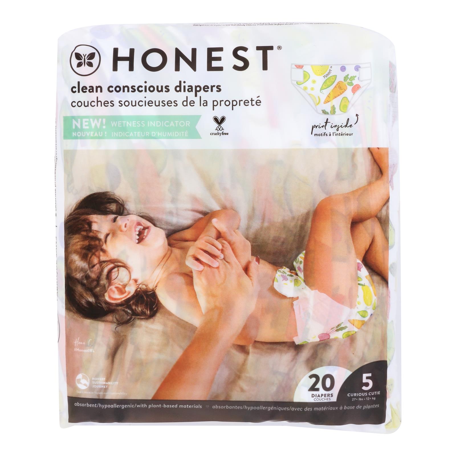 The Honest Company Diapers Size 5 Pandas 20 Count eBay