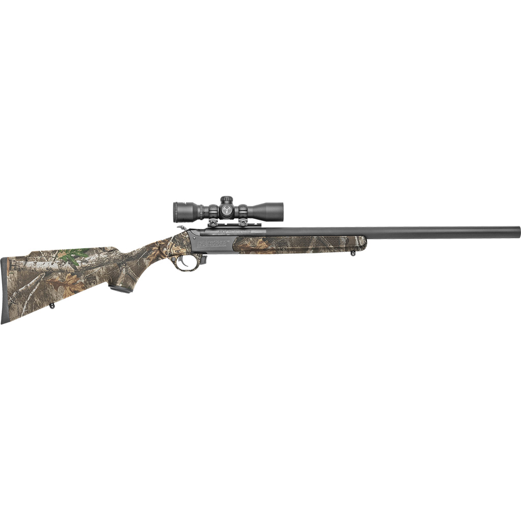 040589029375 Traditions Crackshot Xbr Single Shot Rifle .22 Cal/xbr Upper Realtree Edge