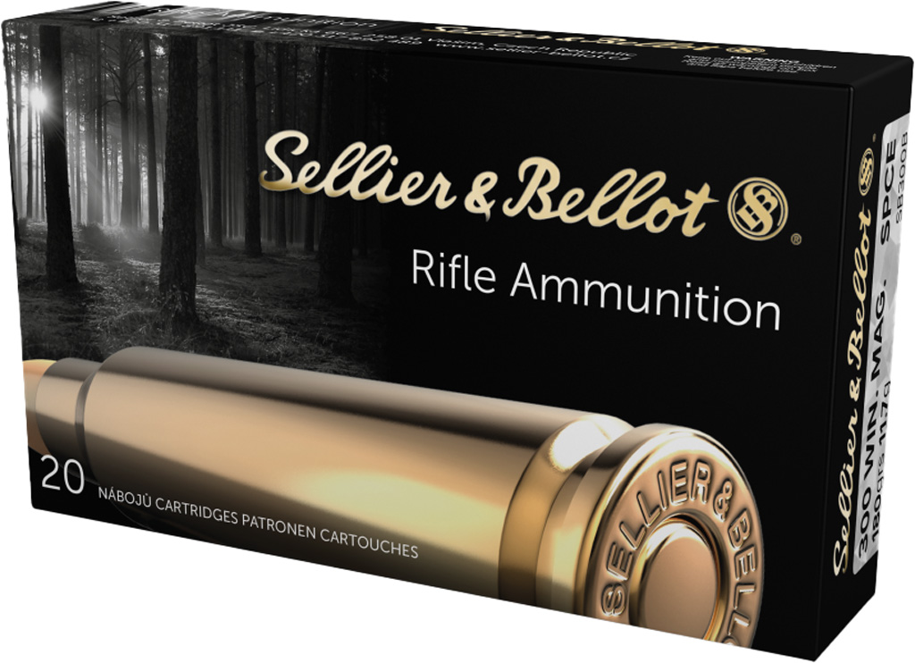 754908512201 Sellier & Bellot Rifle Ammo 300 Win Mag Spce 180 Gr. 20 Rd.