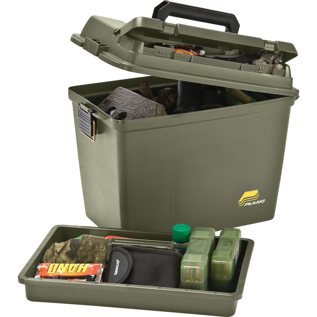 024099318129 Plano Field Box W/ Tray Od Green