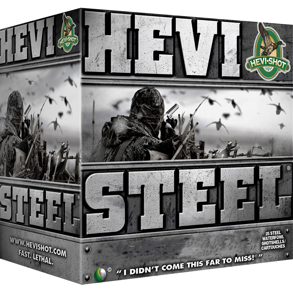 816383600030 Hevi Shot Hevi Steel Load 12 Ga. 3 In. 1 1/4 Oz. 3 Shot 25 Rd.