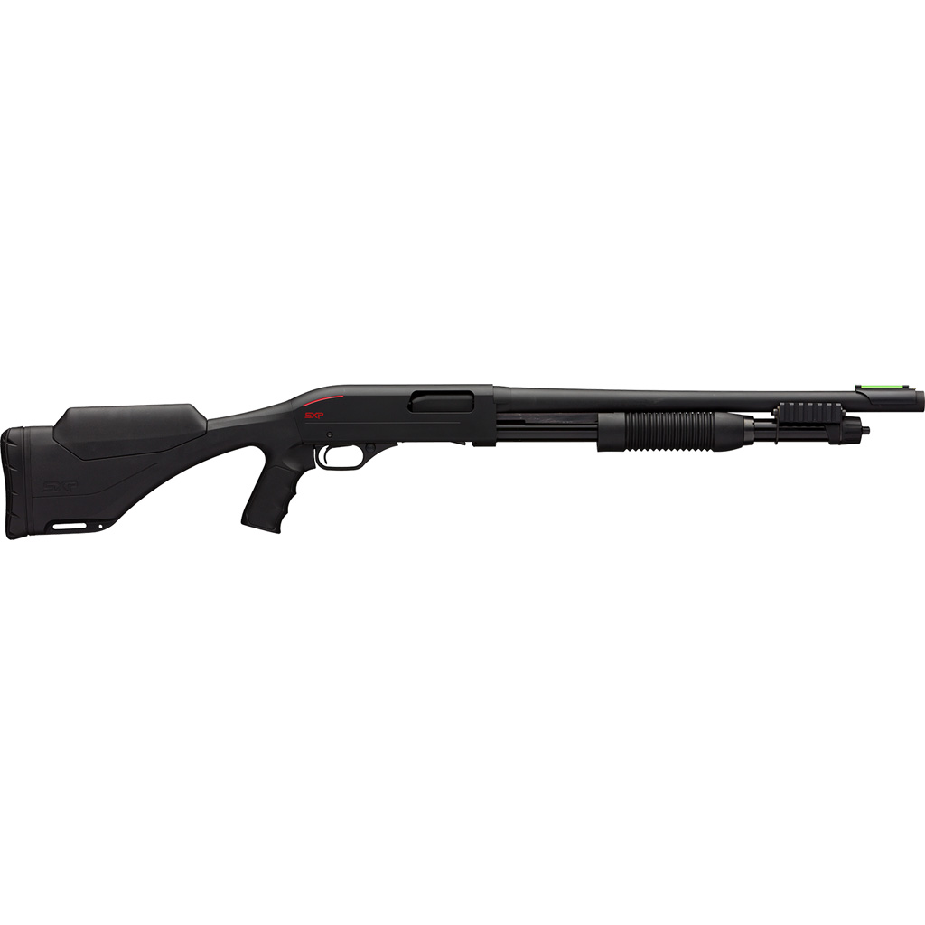 048702007347 Winchester Sxp Shadow Defender Shotgun 20 Ga. 18 In. Synthetic Black 3 In. W/ Pistol Grip