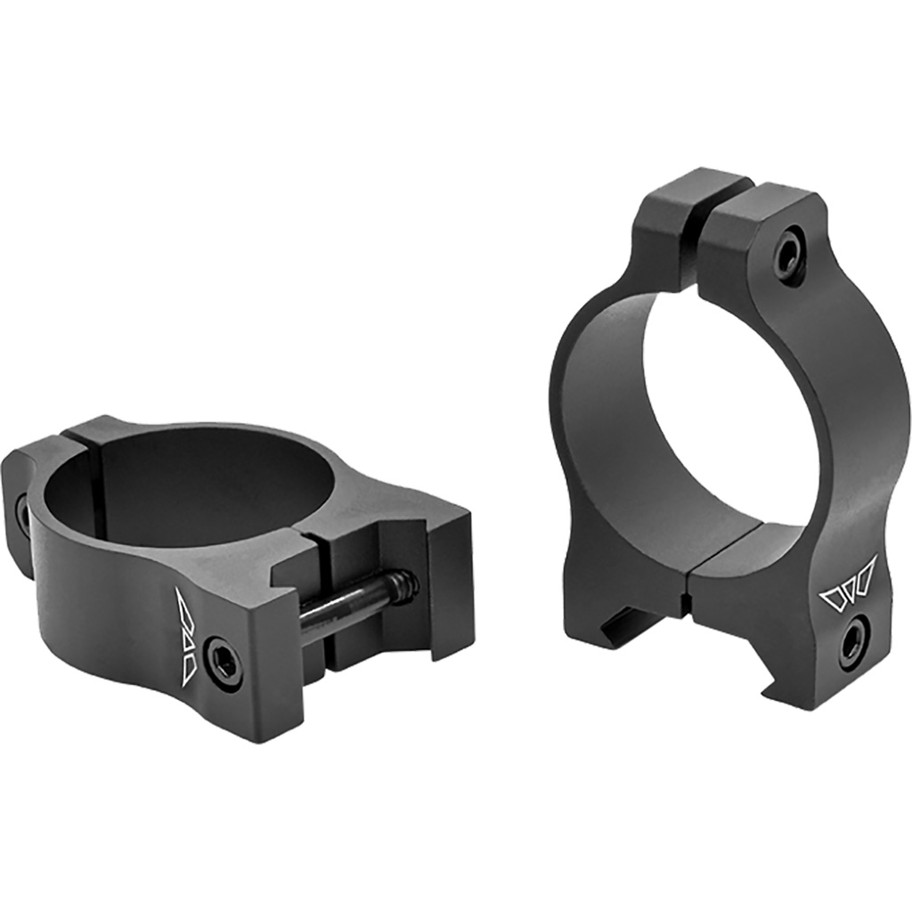 Warne Vapor Aluminum Scope Rings Matte Black 30mm Low - Gun Scopes at ...