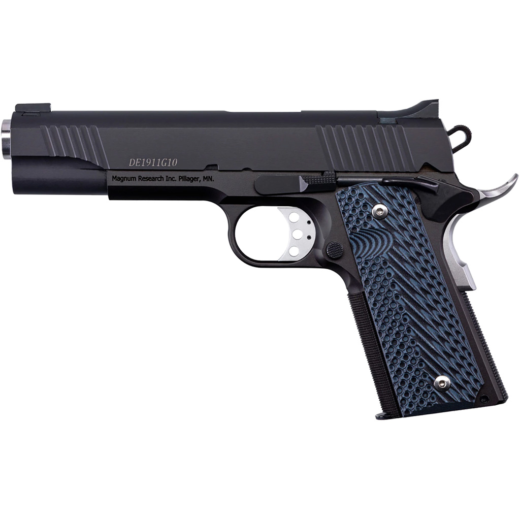 761226089834 Magnum Research 1911 G Model Pistol 10mm 5 In. Black 8 Rd.