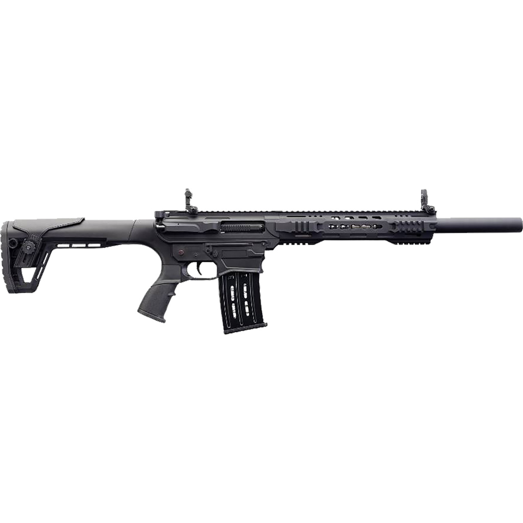 Charles Daly Ar-12t Shotgun With Charging Handle 12 Ga. 18.5 In. Black 5 Rd. 3 In. Flip Up Sights