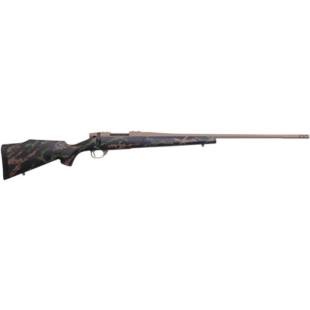 747115445288 Weatherby Vanguard High Country Rifle 6.5 Creedmoor 26 In. Tan And Green With A Brake Rh