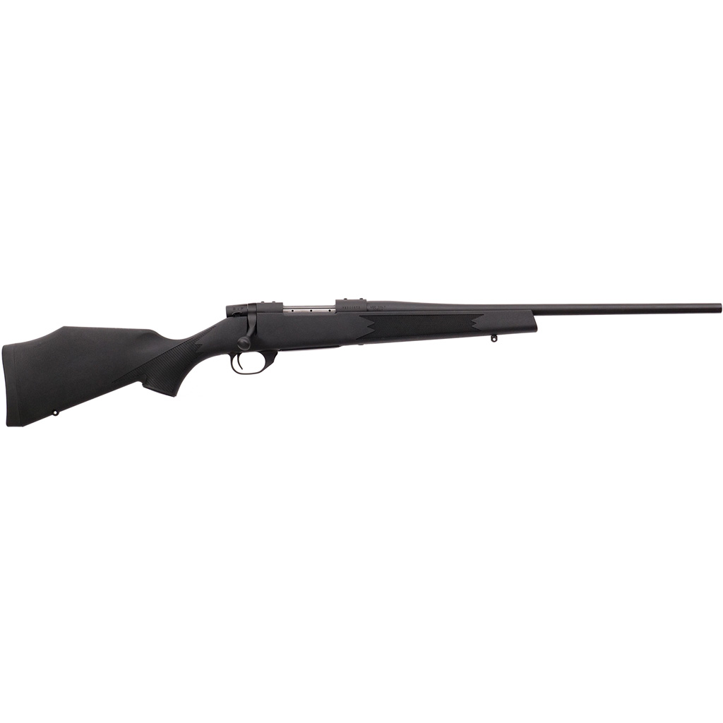 747115420926 Weatherby Vanguard Synthetic Compact Rifle 7mm-08 Rem. 20 In. Black Rh