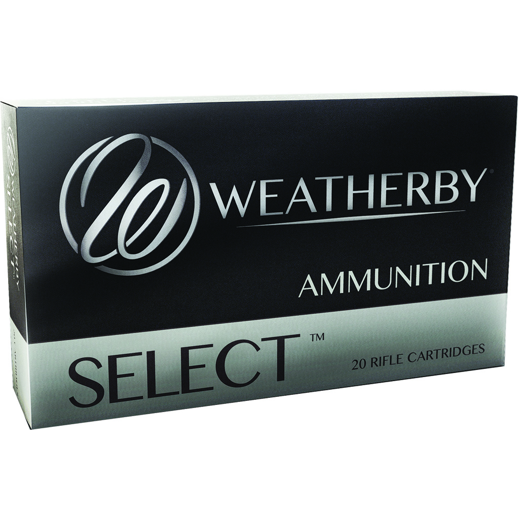 747115437412 Weatherby Select Rifle Ammo 257 Wby 100 Gr. Hornady Interlock 20 Rd.