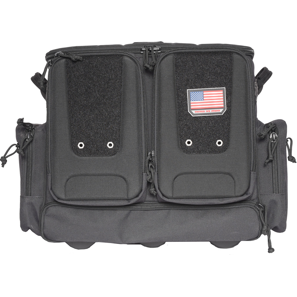 Gps Tactical Rolling Range Bag Black 10 Handguns Other Gun