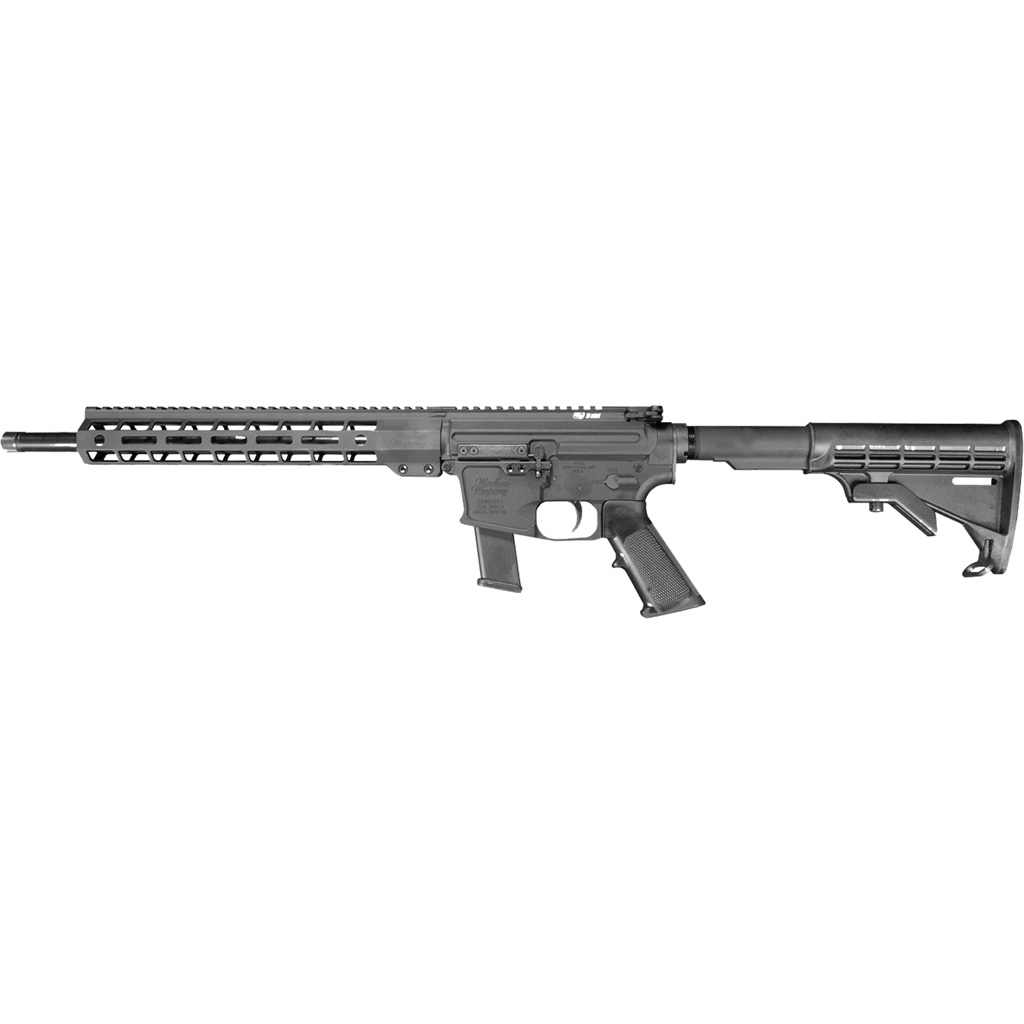 Windham Weaponry 9mm Carbine 9mm 16 In. Black 17 Rd. Glock Mags Rh