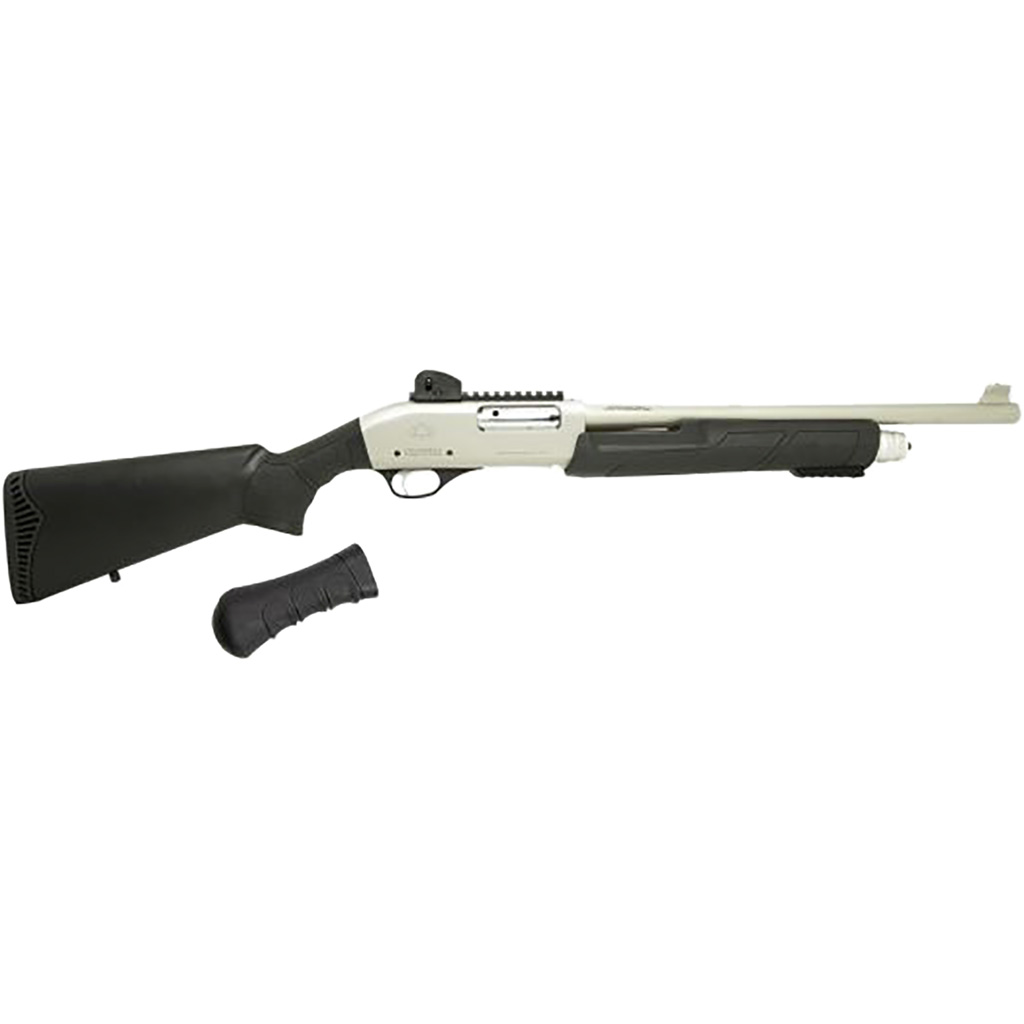 702706997645 Black Ace Tactical Pro Series X Pump Shotgun 12 Ga. 18.5 In. Two Tone 3 In. Rh