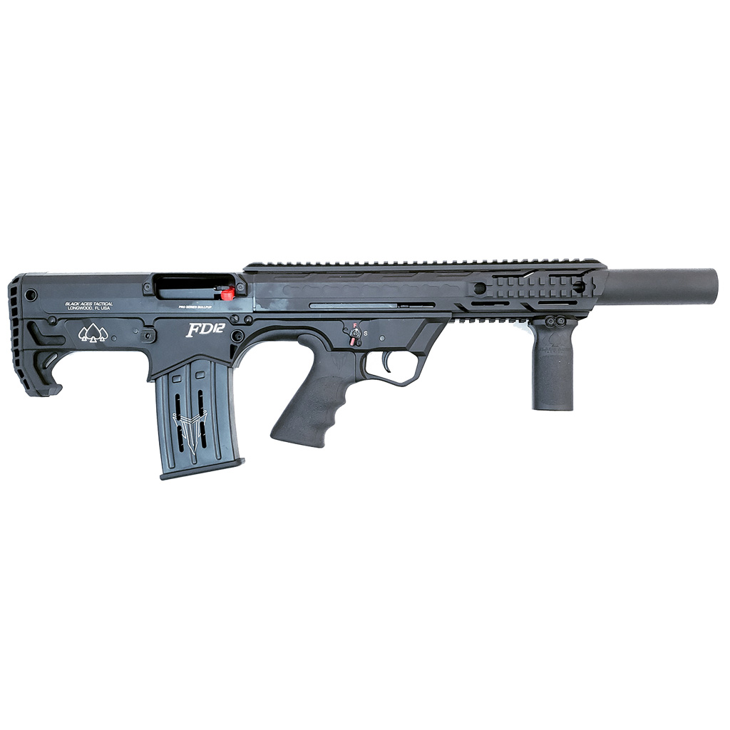 Black Ace Tactical Pro Bullpup Shotgun 12 Ga. 18.5 In. Black 3 In. Rh 5 Rd.