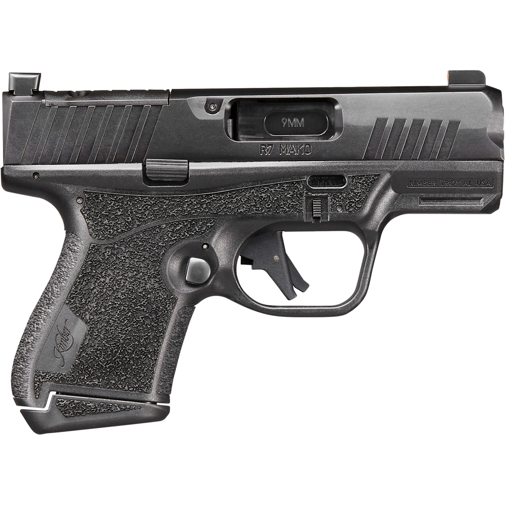 669278380049 Kimber R7 Mako Or Pistol 9mm 3.37 In. Black 13+1