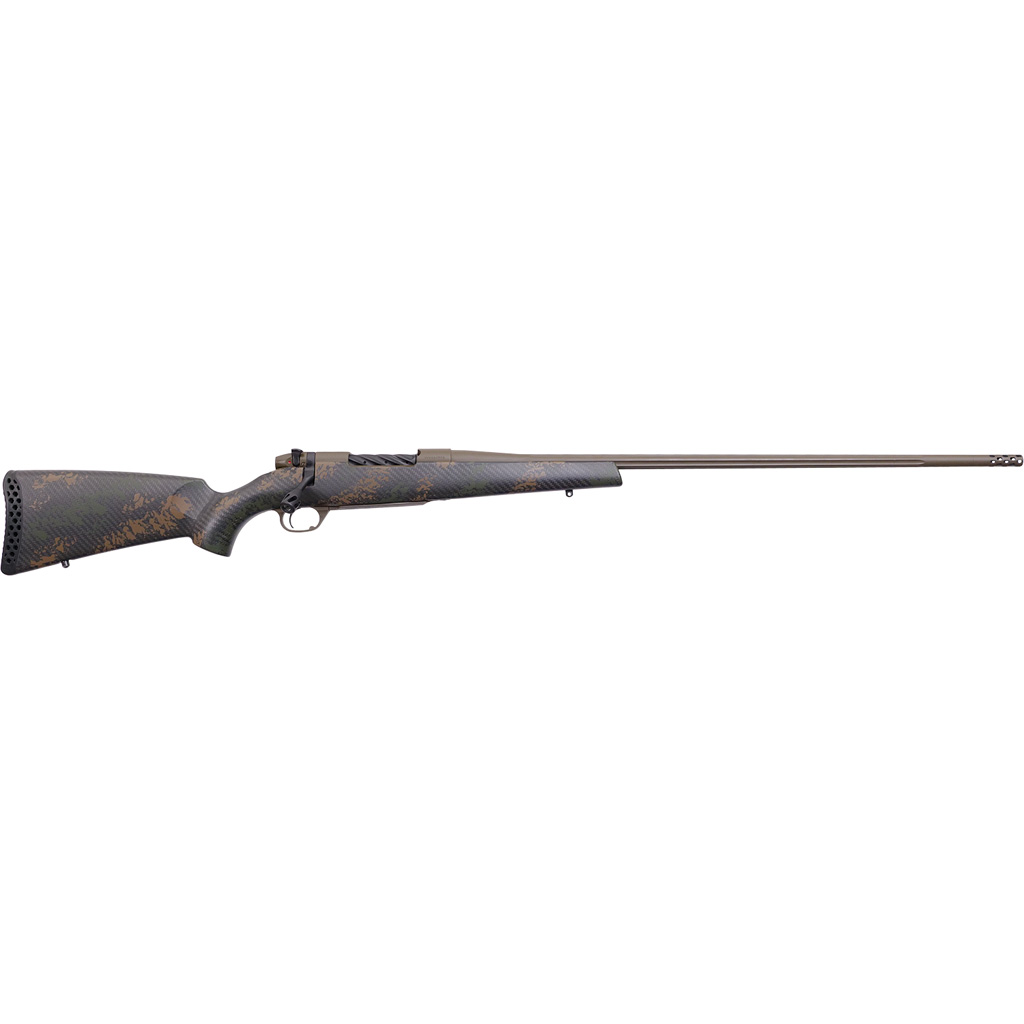 747115448517 Weatherby Mark V Backcountry 2.0 Rifle 6.5 Wby Rpm 24 In. Camo And Graphite With Brake Rh