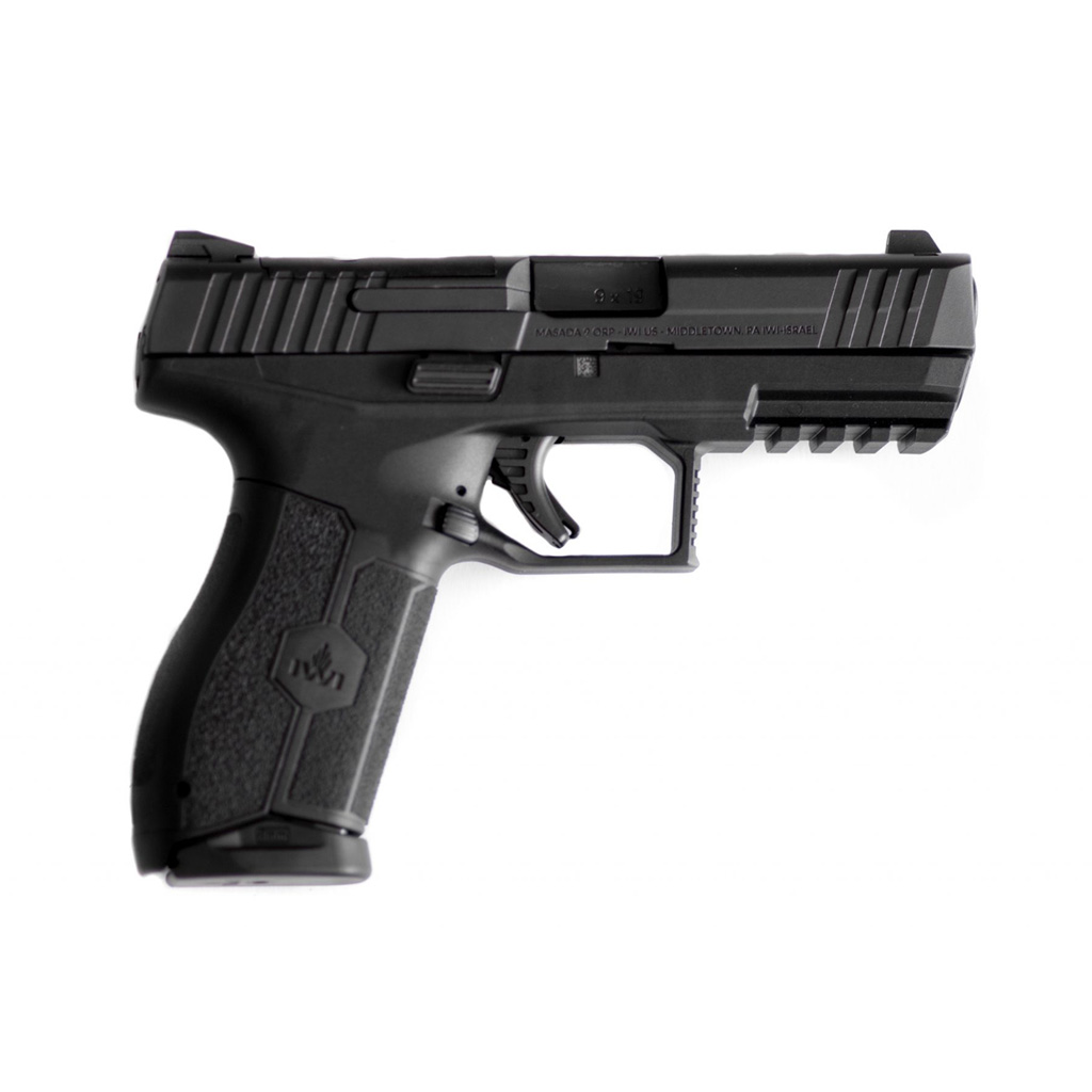 818004023020 Iwi Masada Pistol 9mm 4.1 In. Black 10 Rd. Night Sights