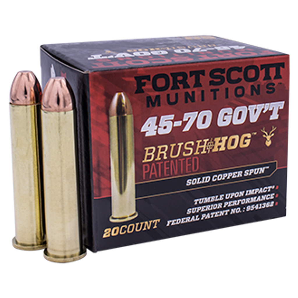 758381721396 Fort Scott Munitions Rifle Ammo 45-70 Govt. 300 Gr. Tui 20 Rd.
