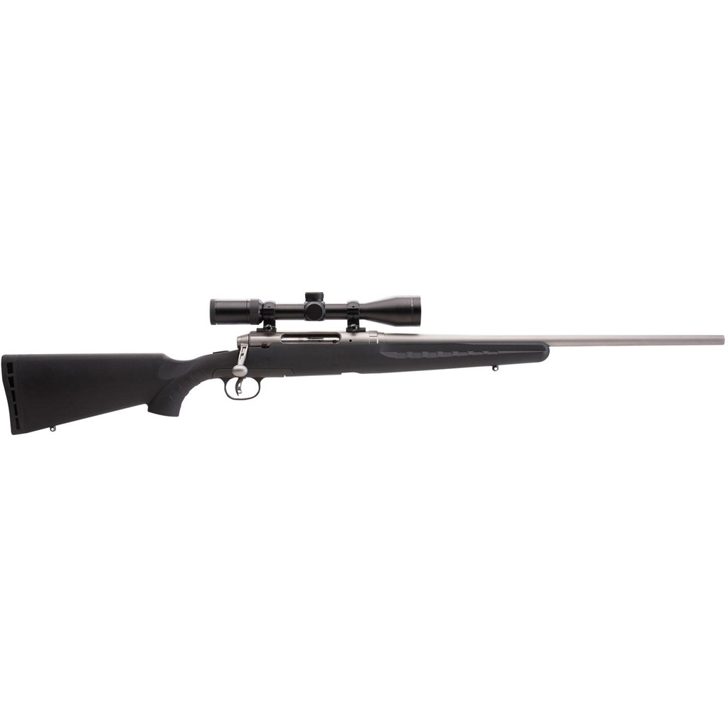 011356571052 Savage Axis Ii Xp Package Rifle 7mm-08 Rem. 22 In. Black/stainless W/ Scope Rh
