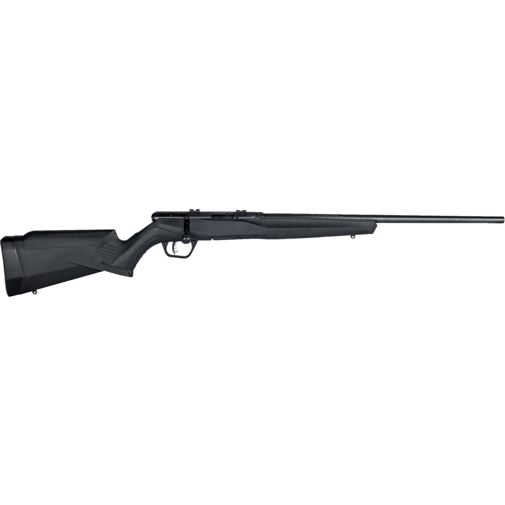 Savage B17 Fv Rifle 17 Hmr 21 In. Black Heavy Barrel Rh